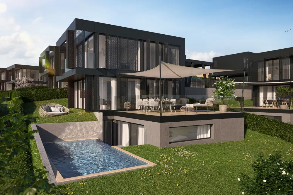 KITZIMMO-Neubau-Luxusvilla in Toplage kaufen - Immobilien Wien Döbling.