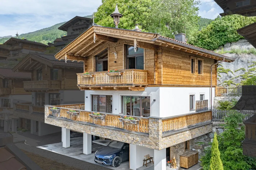 KITZIMMO-Exklusives Nationalpark Chalet in sonniger Ruhelage - Immobilien Neukirchen.