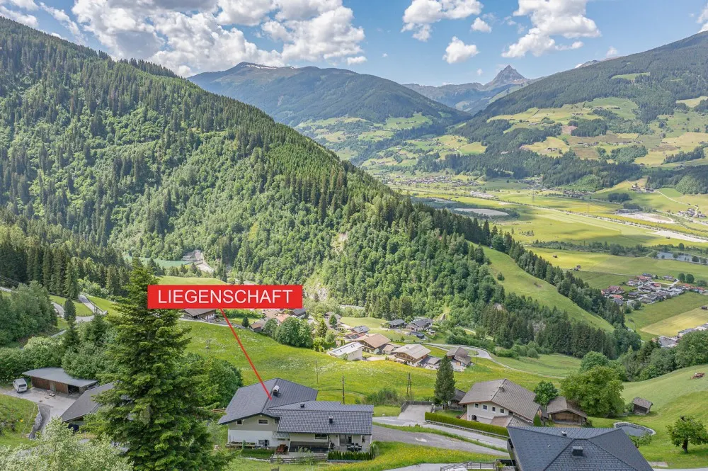 KITZIMMO-Hochwertiges Zweifamilienhaus in unverbaubarer Aussichtslage kaufen - Immobilien Hollersbach.