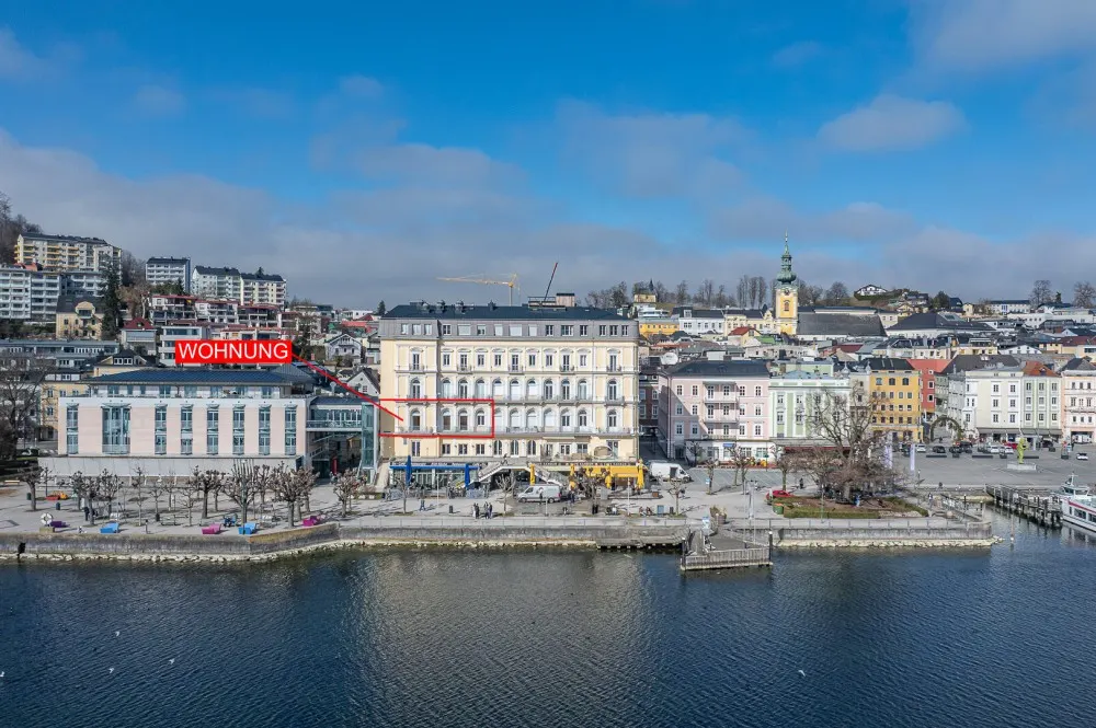 KITZIMMO-Altbauwohnung in erster Seereihe kaufen - Immobilien Gmunden.