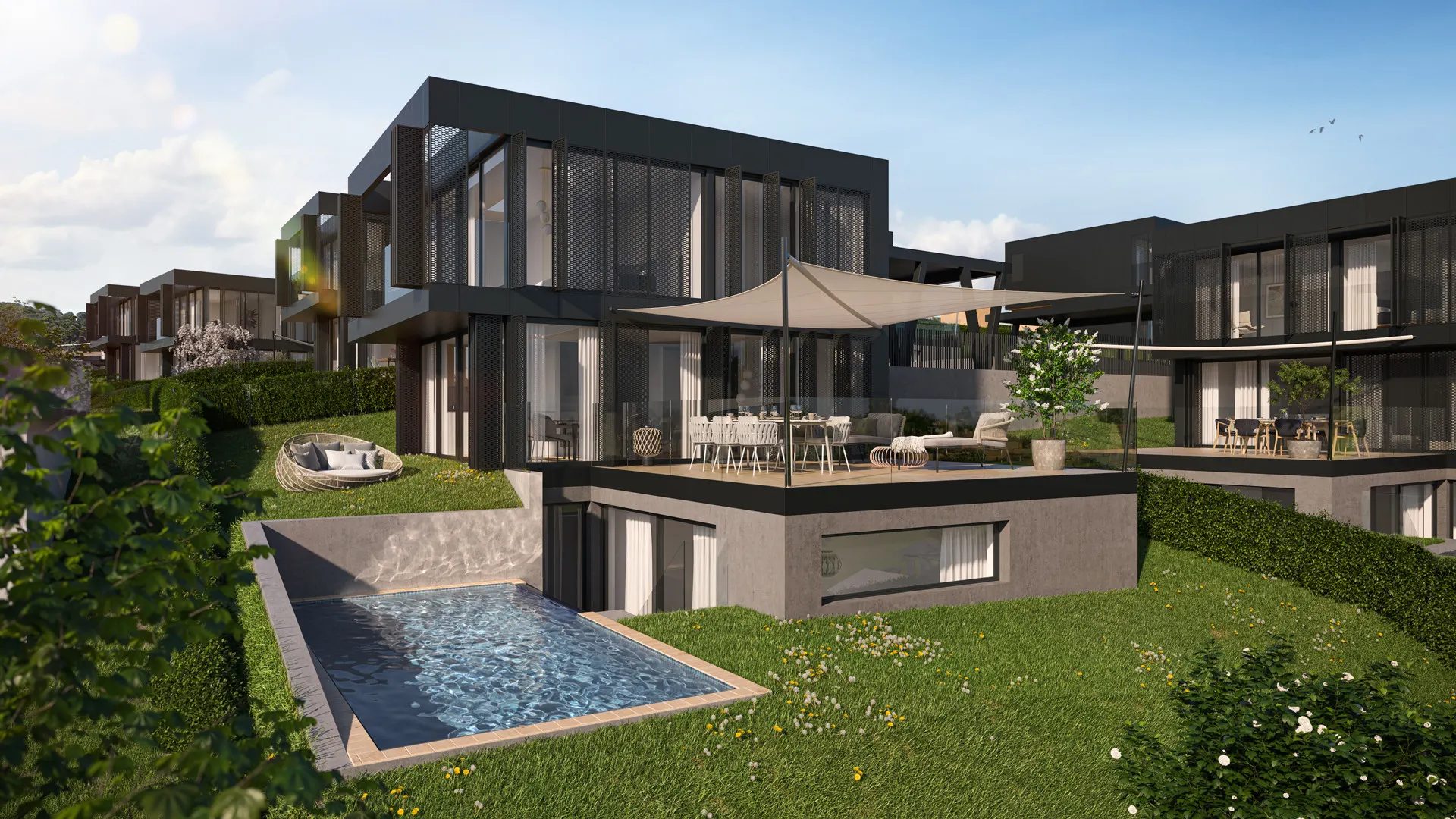 KITZIMMO-Neubau-Luxusvilla in Toplage kaufen - Immobilien Wien Döbling.