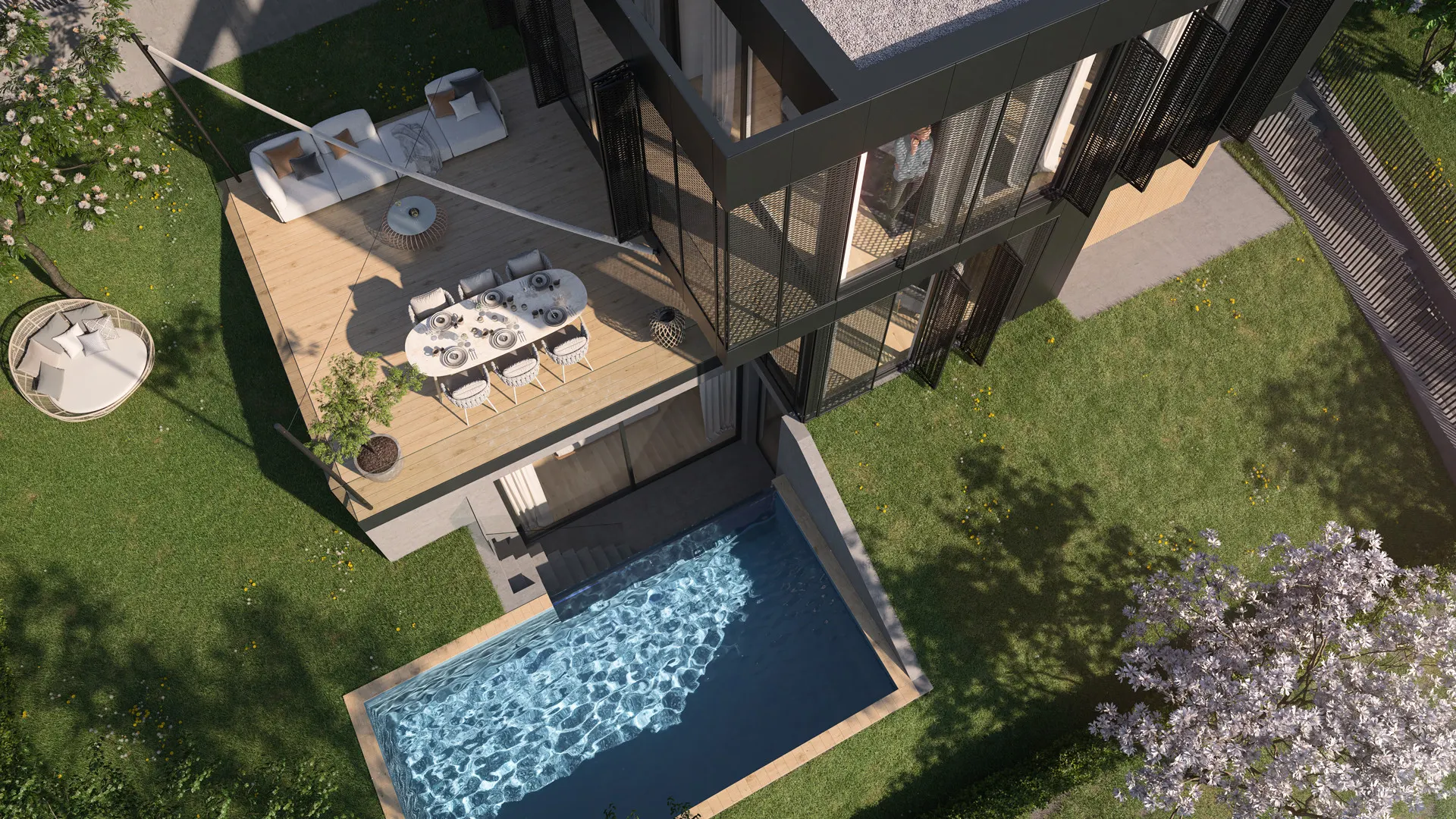 KITZIMMO-Neubau-Luxusvilla in Toplage kaufen - Immobilien Wien Döbling.