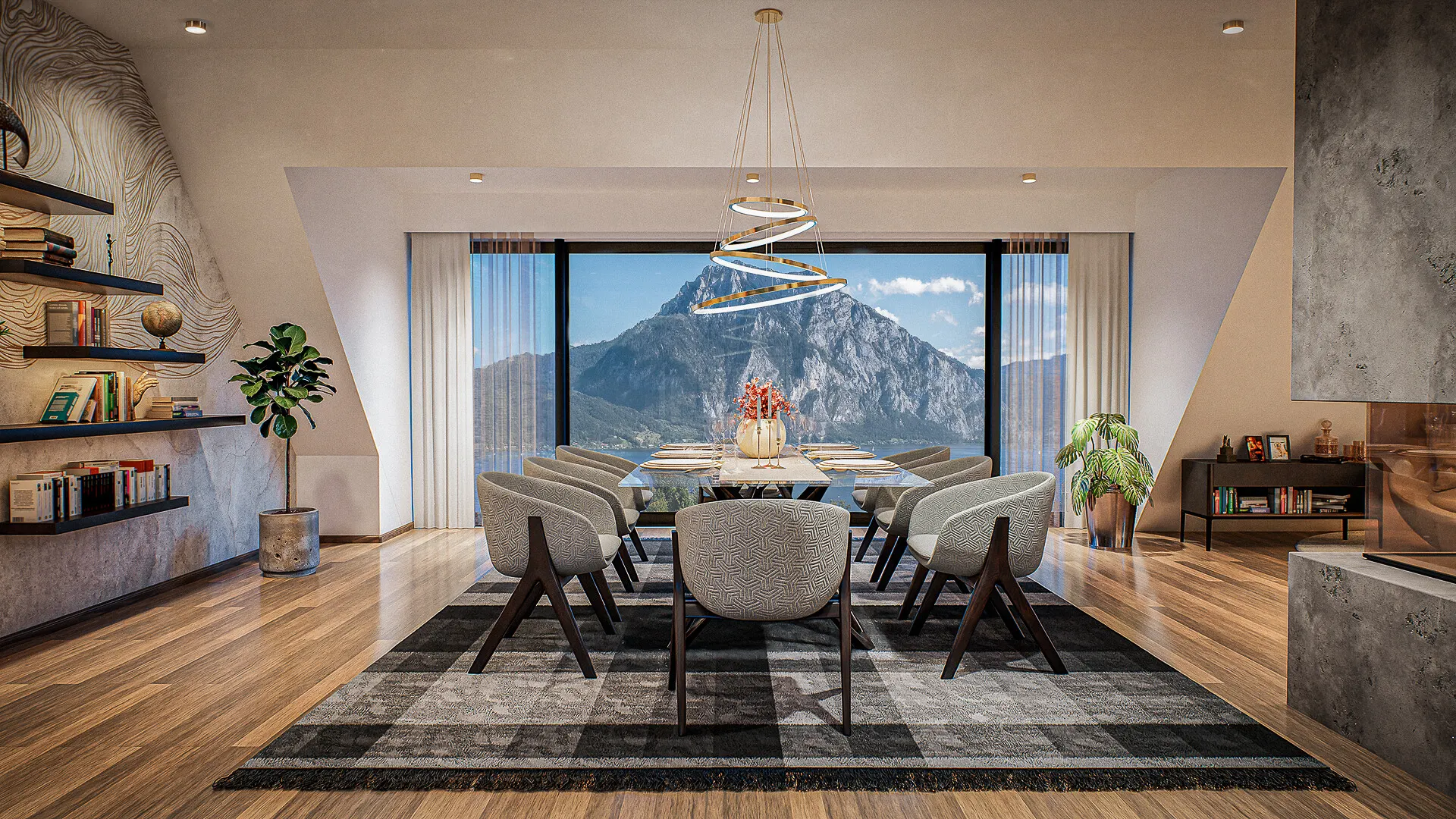 KITZIMMO-Einzigartiges Luxuspenthouse mit Seeblick - Immobilien Altmünster.