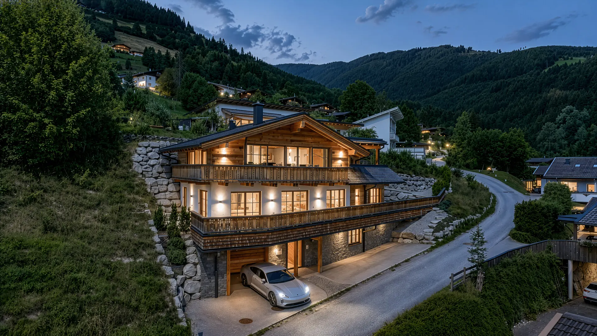 KITZIMMO-Exklusives Chalet am Sonnberg mit Panorama-Ausblick - Immobilien Zell am See.