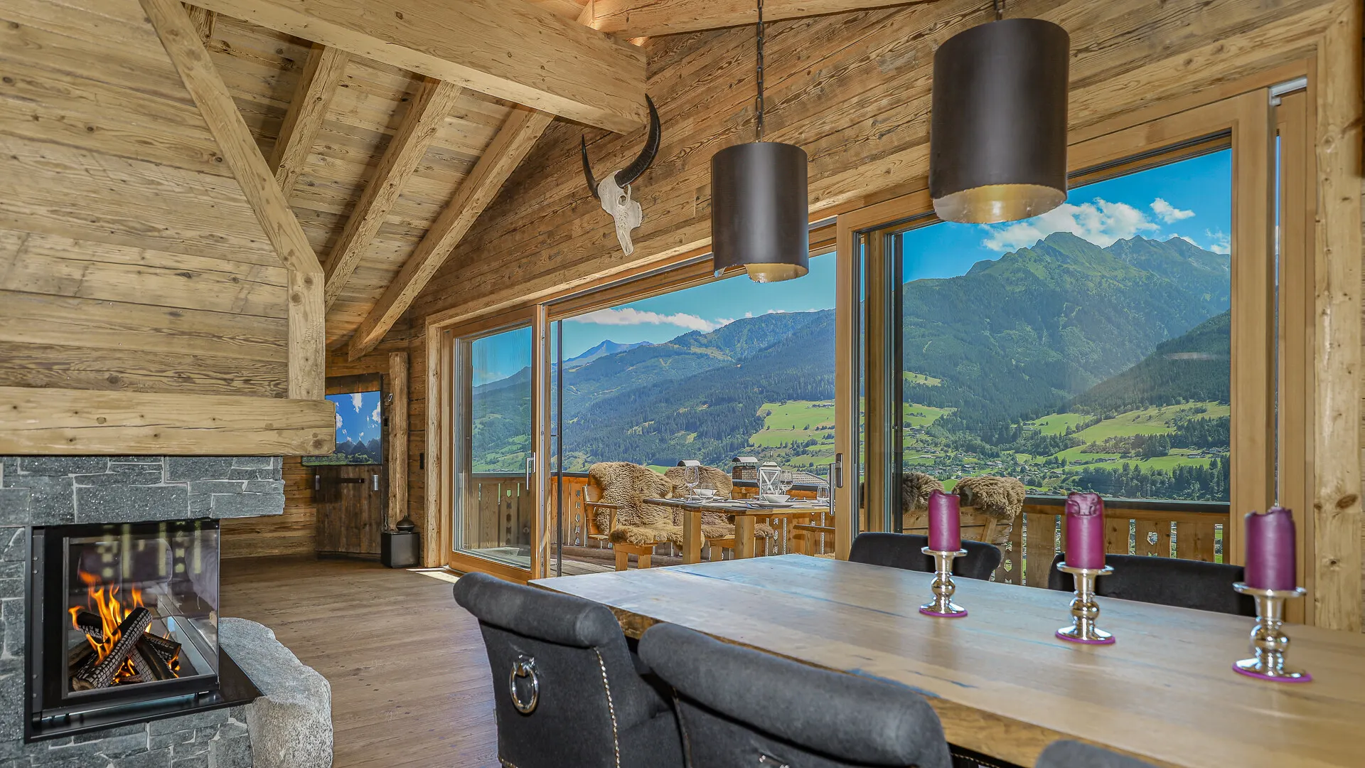 KITZIMMO-Exklusives Chalet am Sonnberg mit Panorama-Ausblick - Immobilien Zell am See.