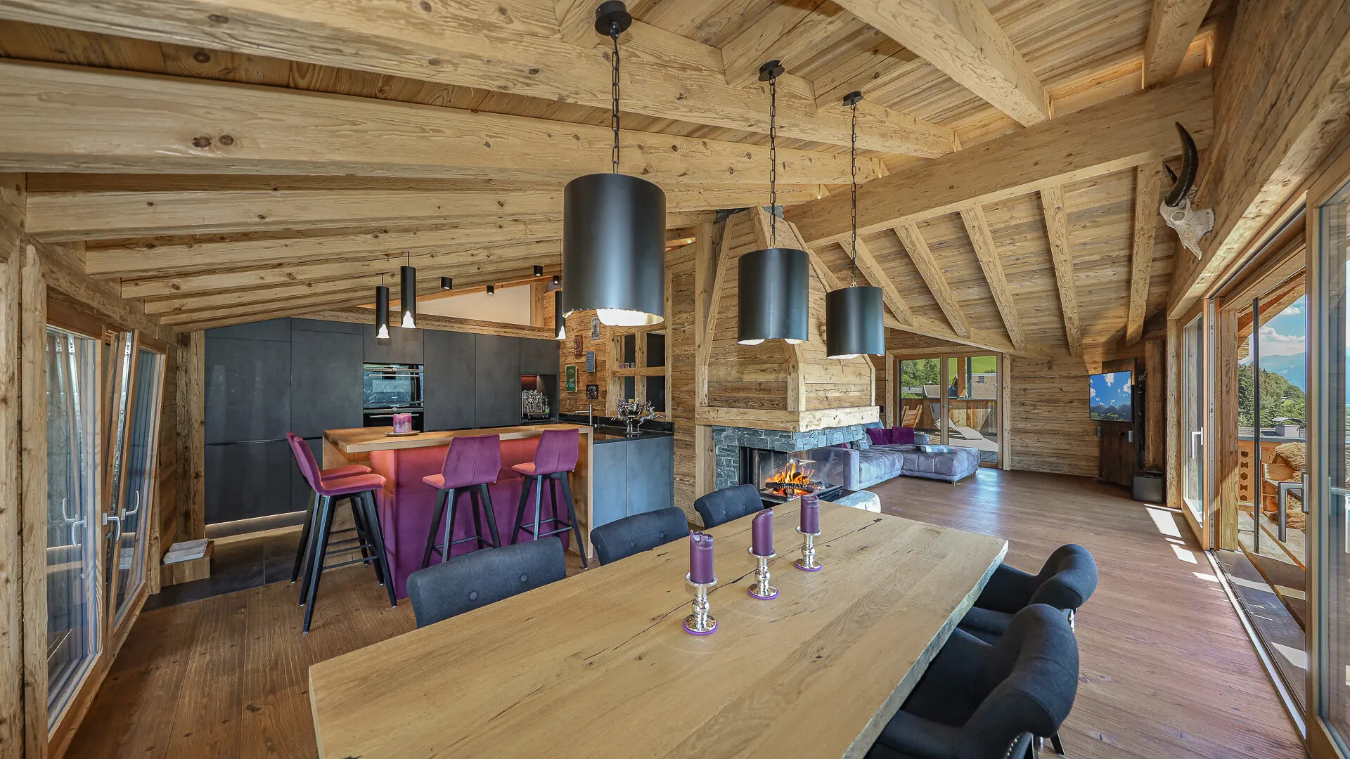 KITZIMMO-Exklusives Chalet am Sonnberg mit Panorama-Ausblick - Immobilien Zell am See.